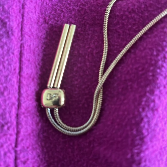 Diane Von Furstenberg DVF gold jewelry set - Picture 6 of 6